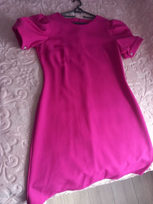 Официална рокля L розова