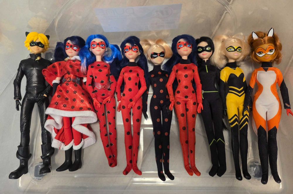 Кукли, фигурки Miraculous, Калинката и Черния котарак