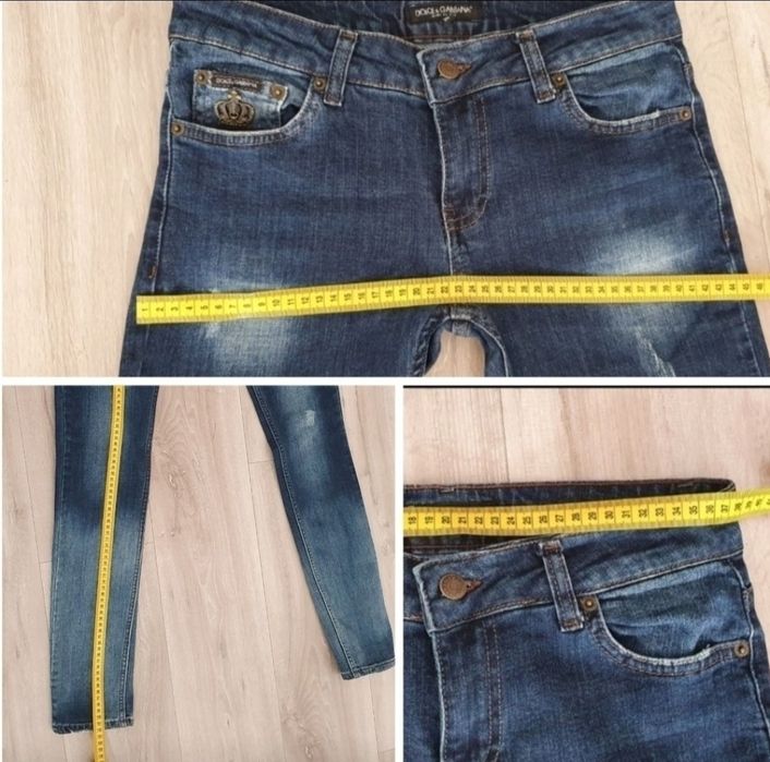 Дамски Дънки D&G Slim. Versace