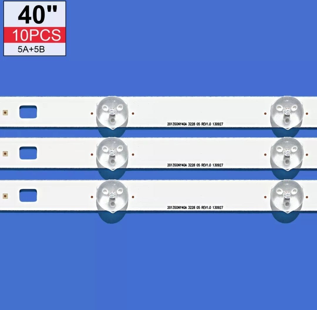 Set 10 barete led Sony KDL-40W605B, KDL-40RM10B, KDL-40W600B, KDL-40R4
