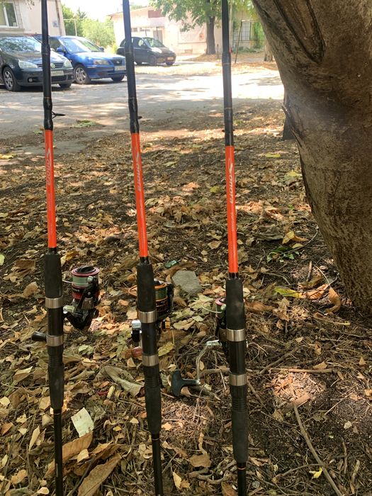 Shimano пръчки и макари чисто нови