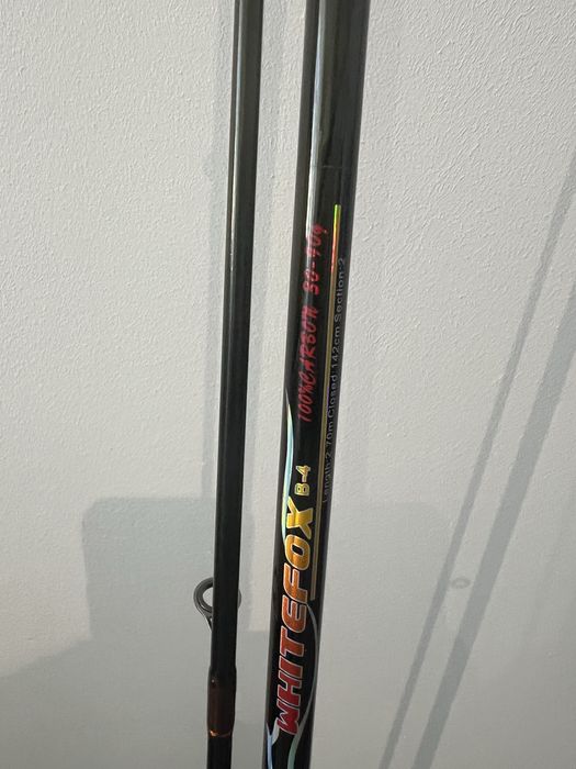 Set 4 Lansete WhiteFox B-4, 2.70m plus 4 Wind Blade SI11-60F