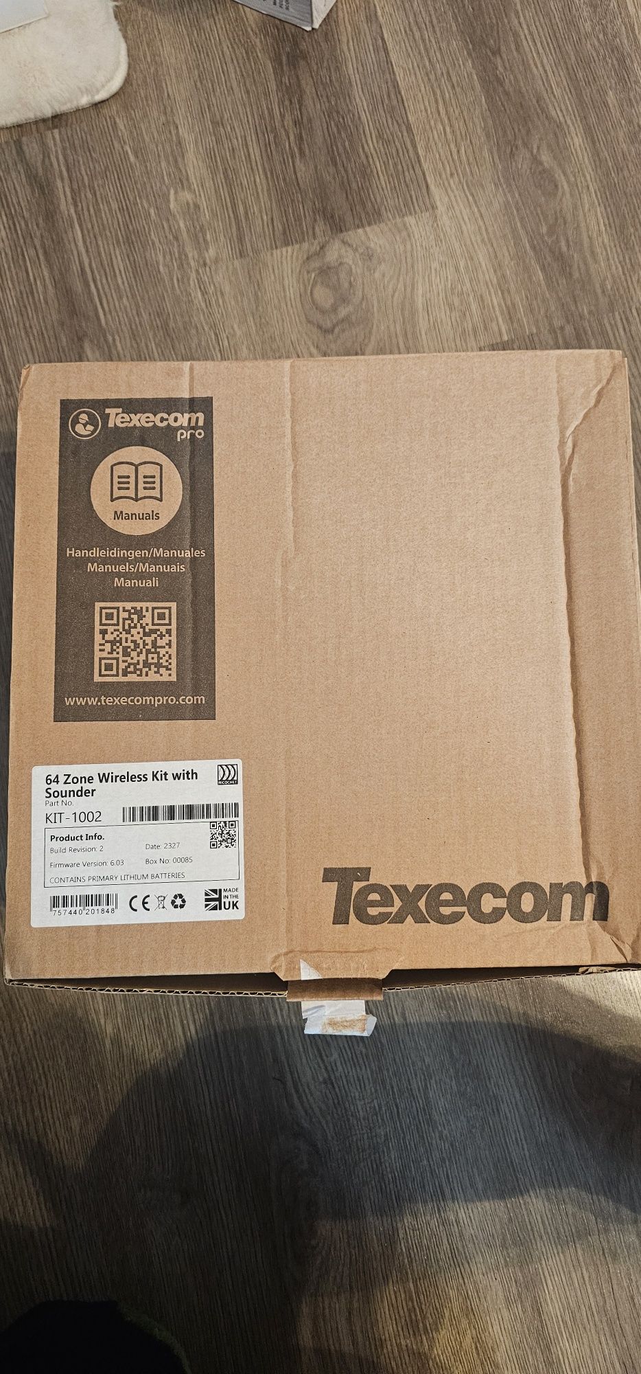 Texecom 64 zone kit wireless