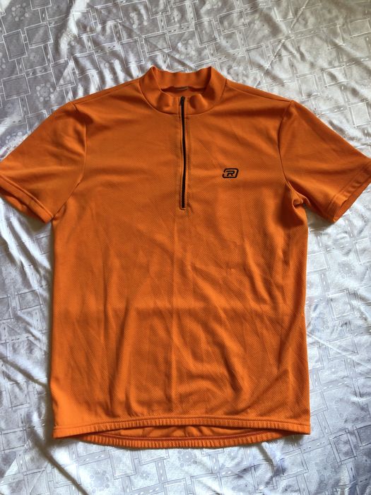 Tricou de ciclism portocaliu marca necunoscuta, pentru barbati