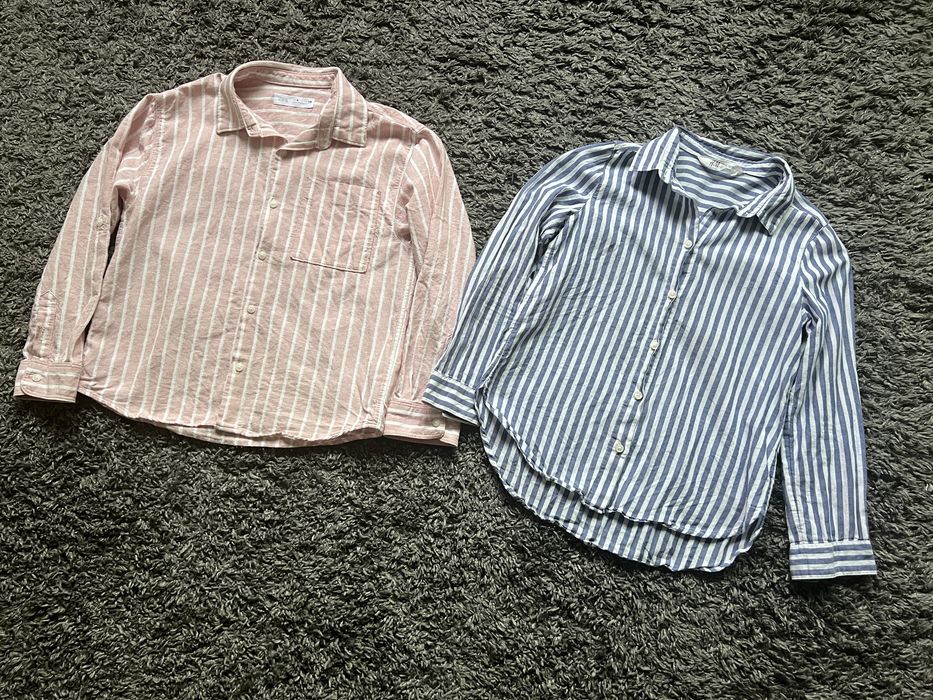Детски ризи Zara 8г. 128см. и HM 9-10г. 140см.