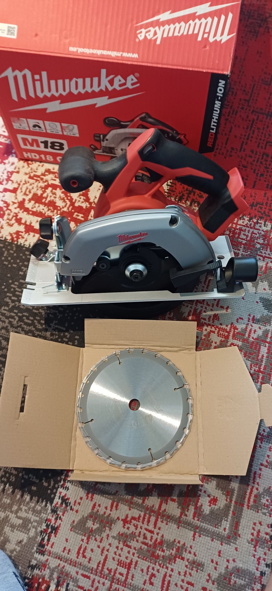 Ръчен циркуляр Milwaukee HD18 CS-0