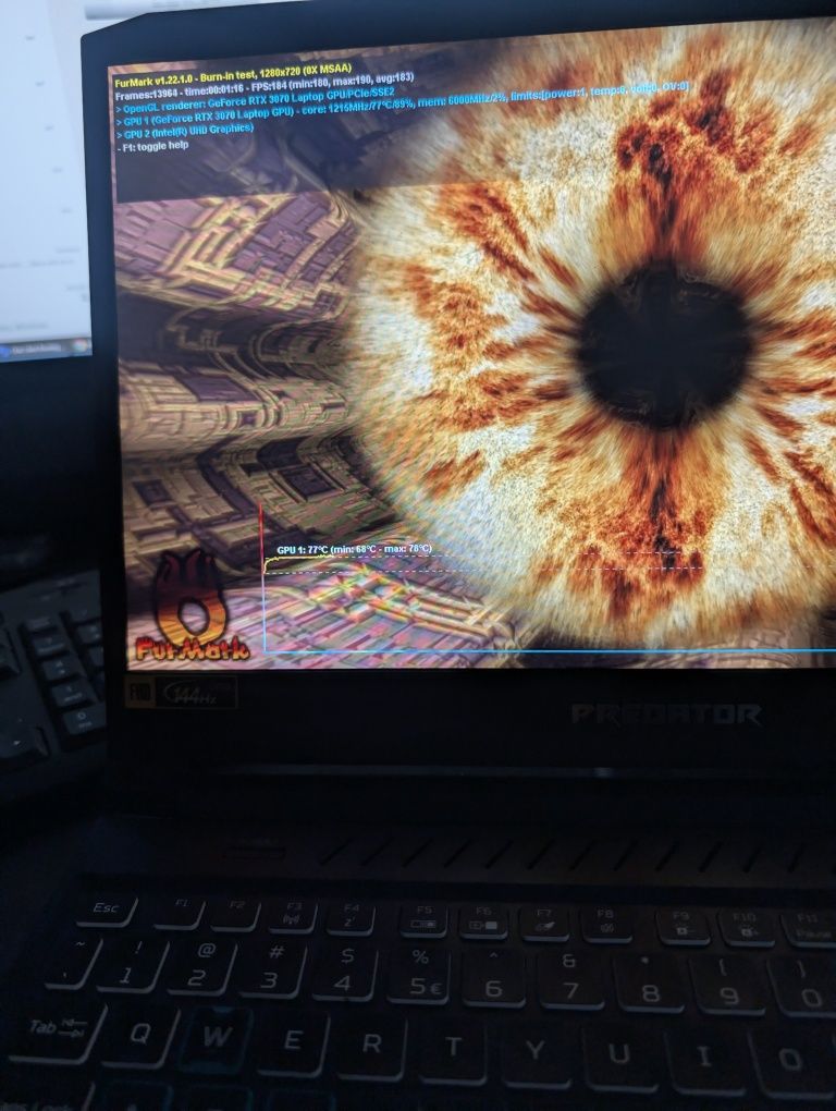 Garanție ‼️ Laptop Gaming Predator i5 32GB RTX 3070 SSD ! Variante