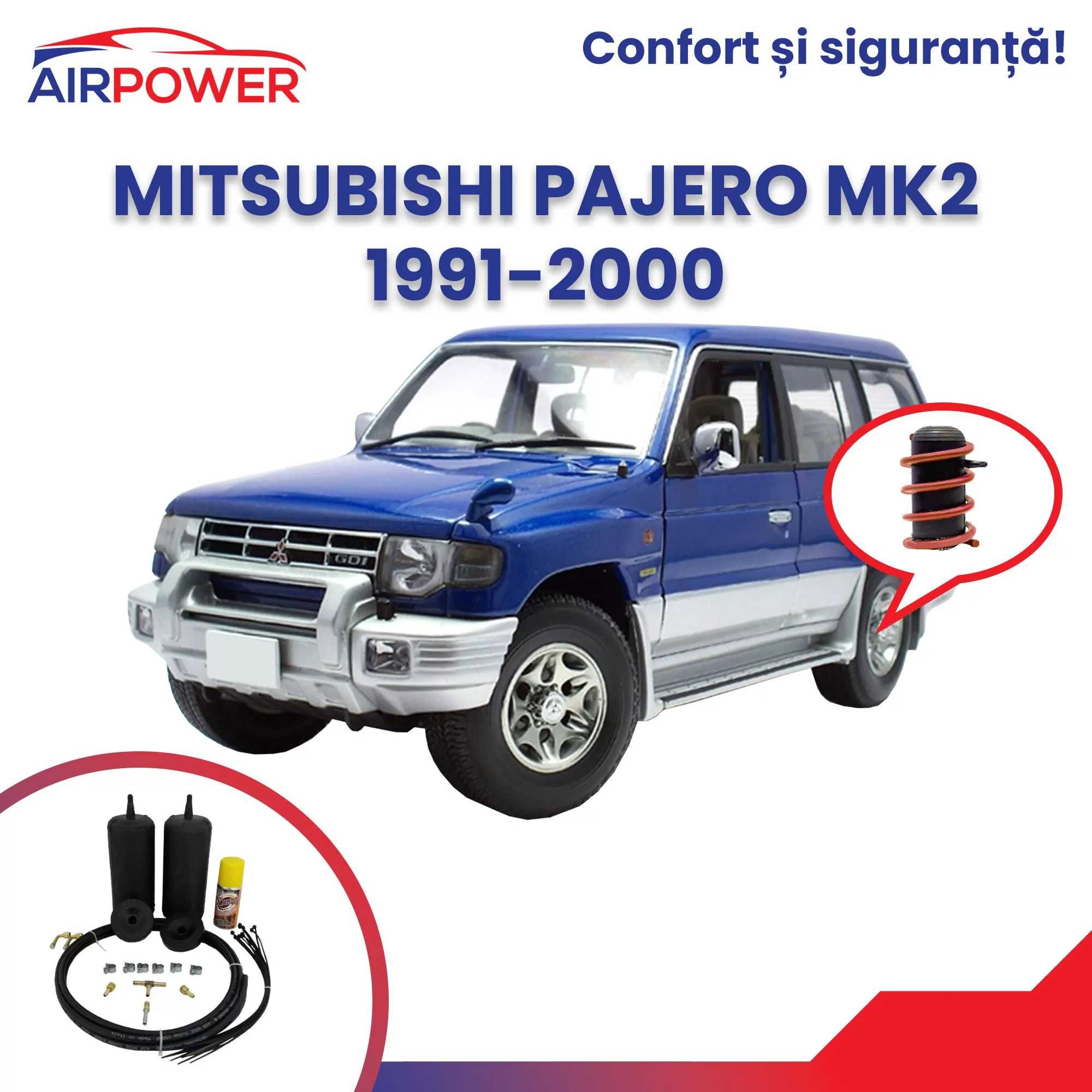 Perne auxiliare, perne auto pneumatice, Mitsubishi Pajero.