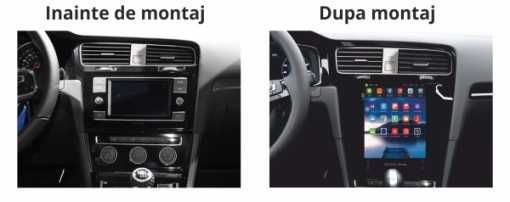 Navigatie Tesla VW Golf 7 2012 - 2019, 4GB, 8GB Android 14