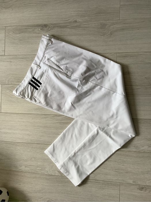 Pantaloni adidas albi