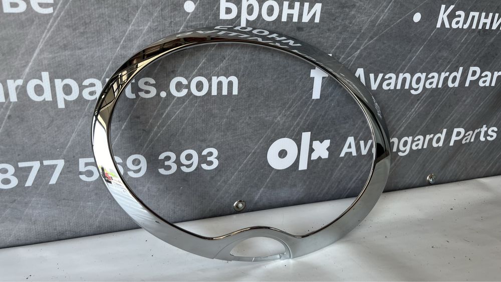 Хромирана лайстна за ляв фар Mini Cooper S R53