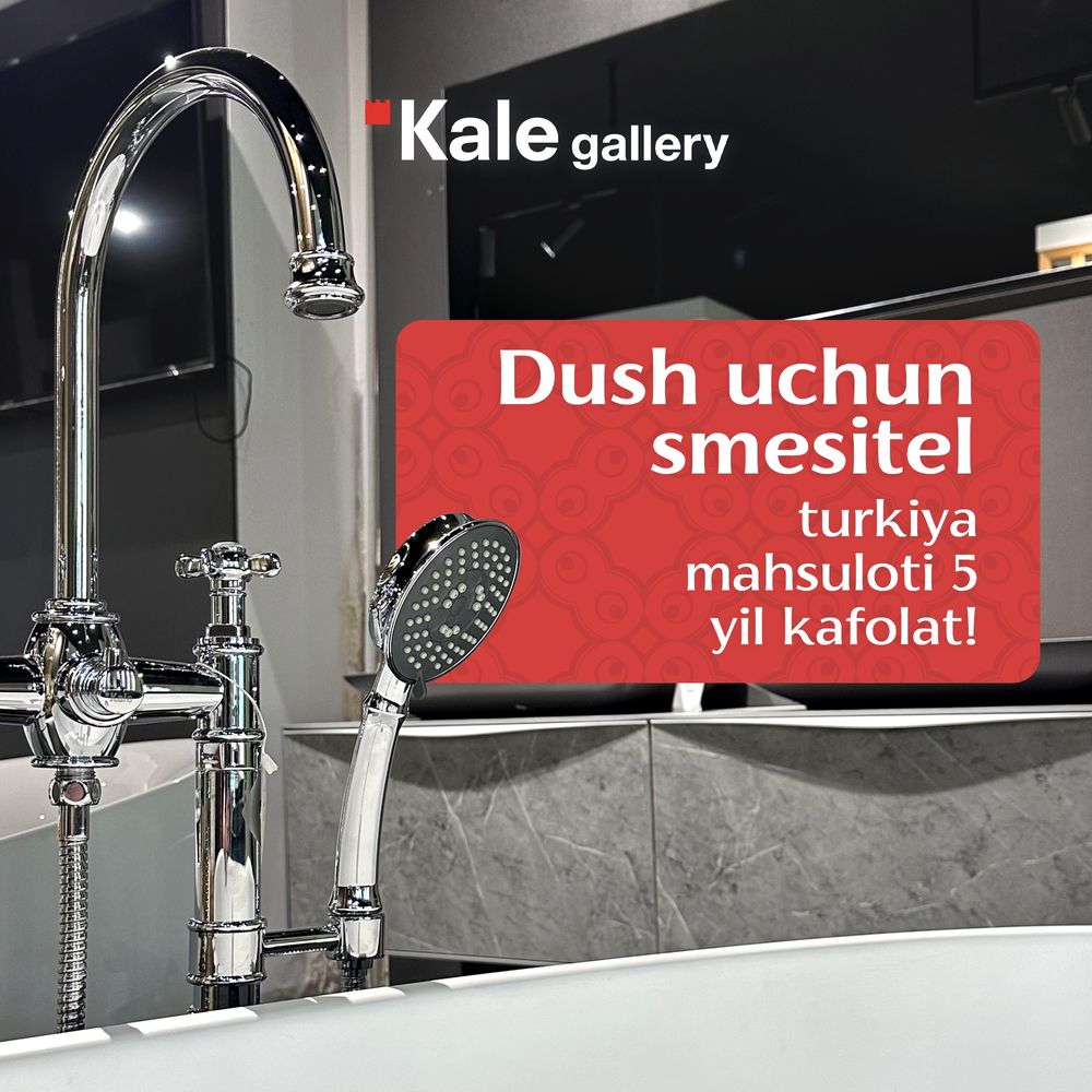 Dush uchun smesitel Turkiya masxuloti 5 yil kafolat!