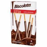 Bicolata Sticks, stix biscuite invelit in ciocolata
