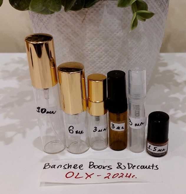 Отливки от оригинални мъжки парфюми (лична колекция)