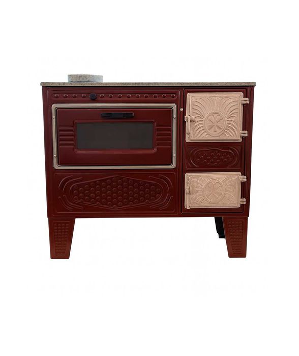 Soba Lemne Gatit Incalzit Spor Plita Cuptor 7kw Evacuare STANGA TM