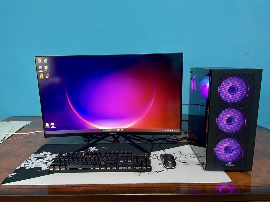 Игровой компьютер на i5-10th Gtx 1070 готовый, комплекте