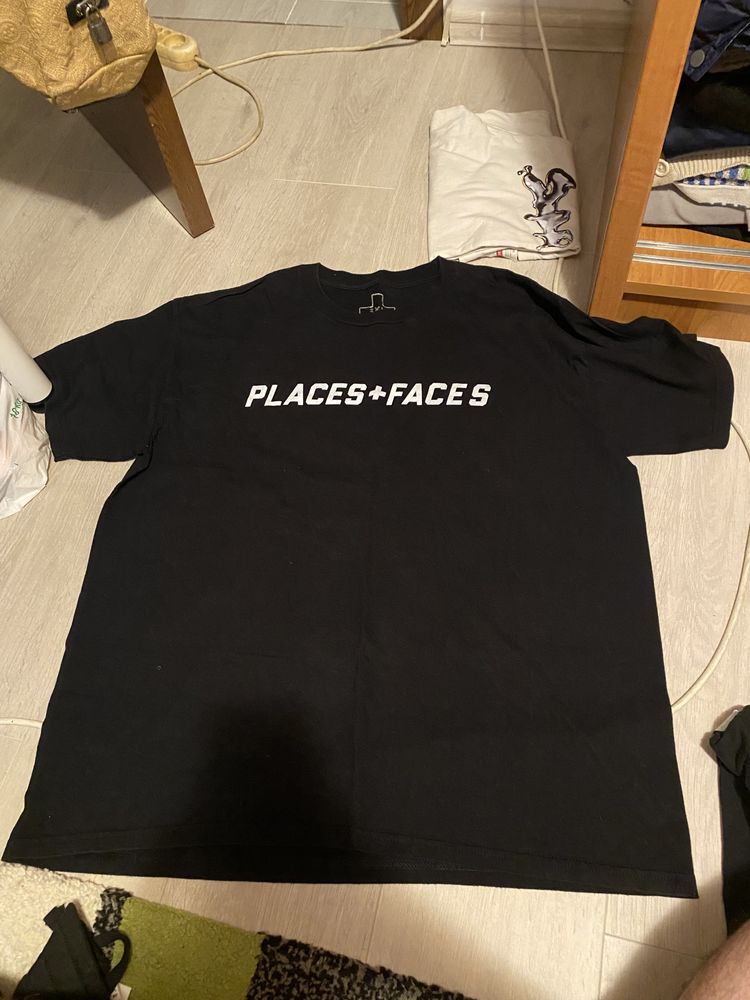 Tricou Places and Faces Negru