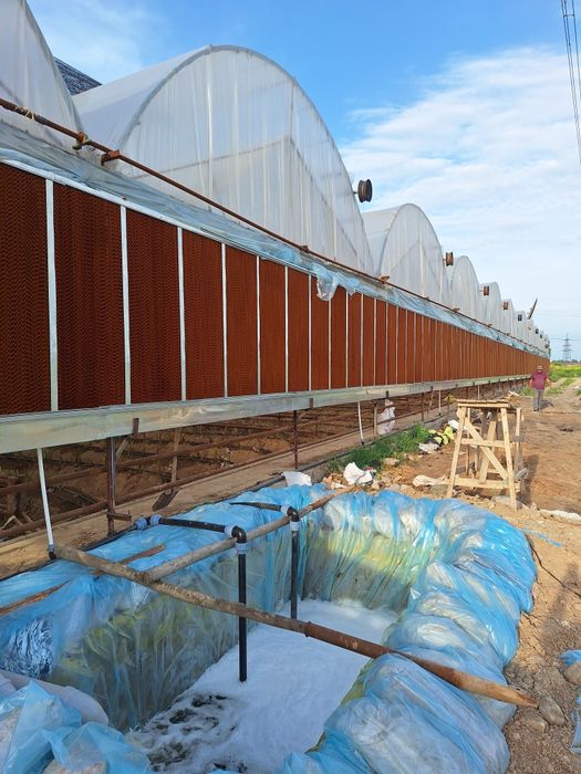 Gofra Teplitsa ichini sôvutip beradigan gofra ustanofka qilaman