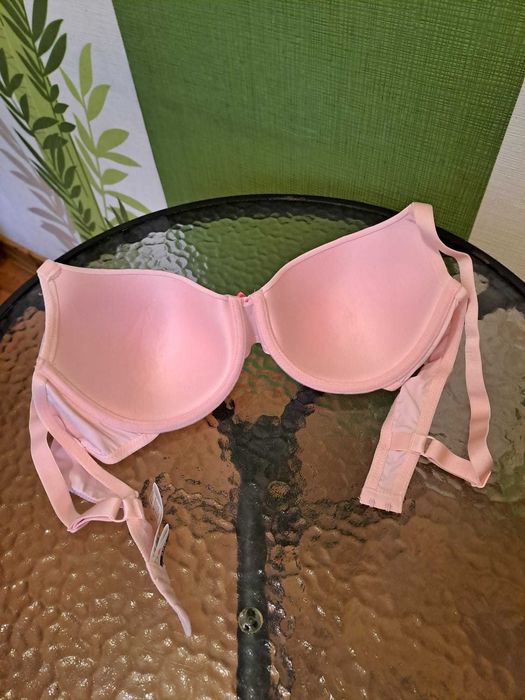 Sutien roz 90B NKD, culoare Roz,material Poliester, Elastan