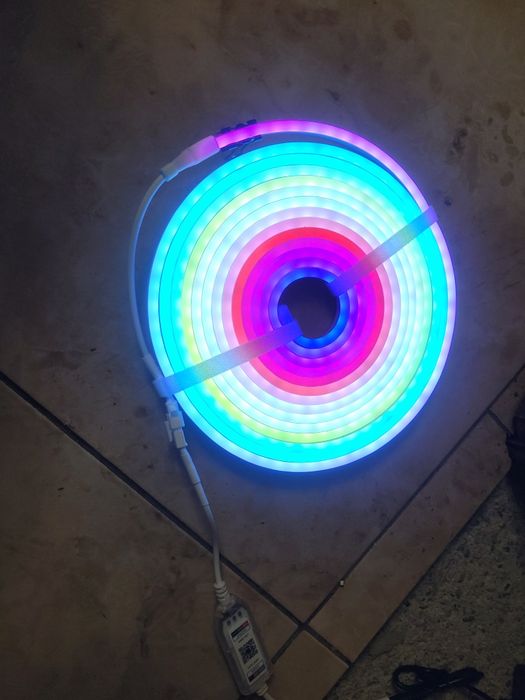 Banda led RGB neon. Led dmx