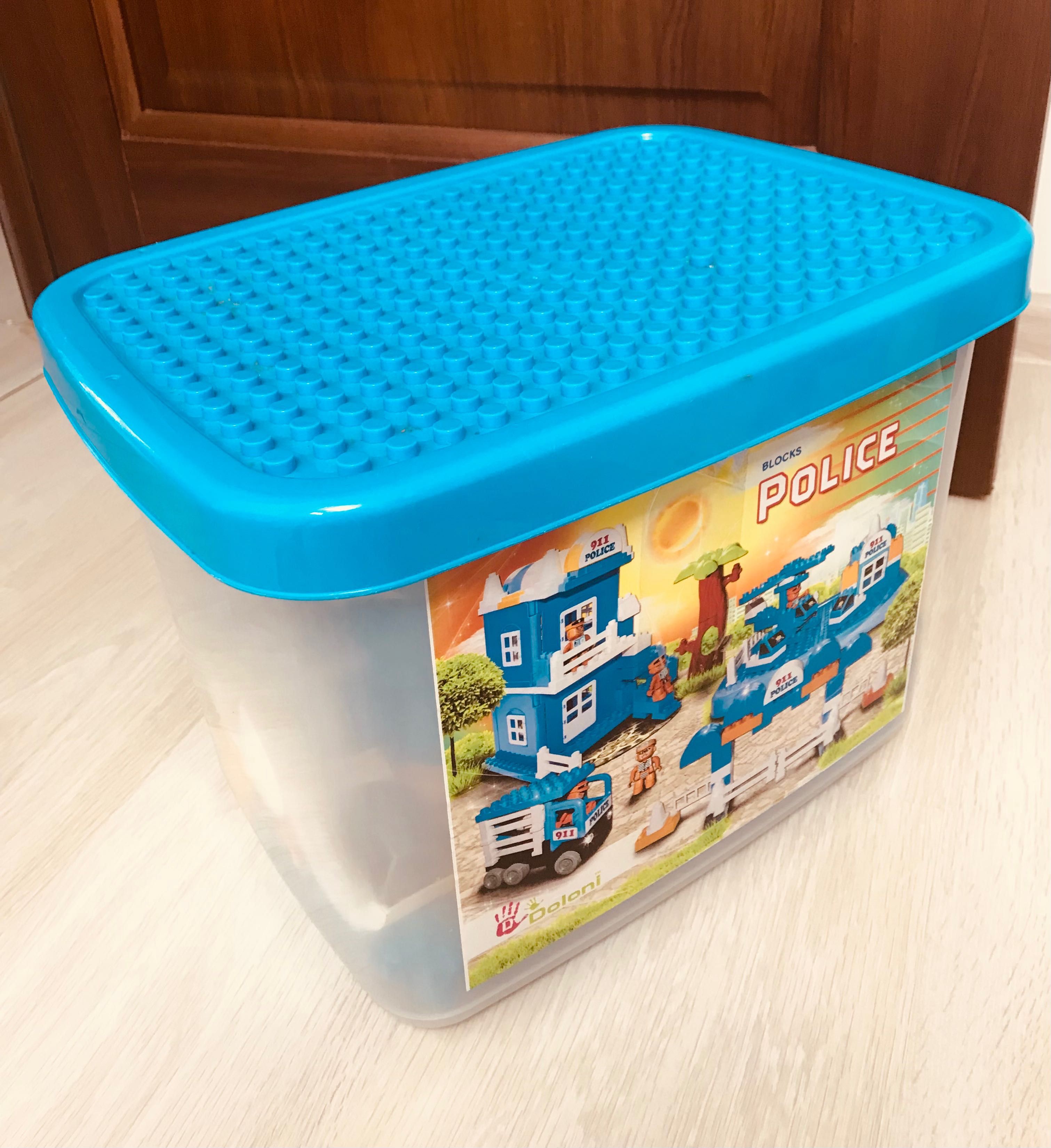 Lego Police Set + cutie depozitare