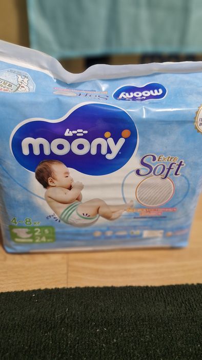 Подгузники японские Moony