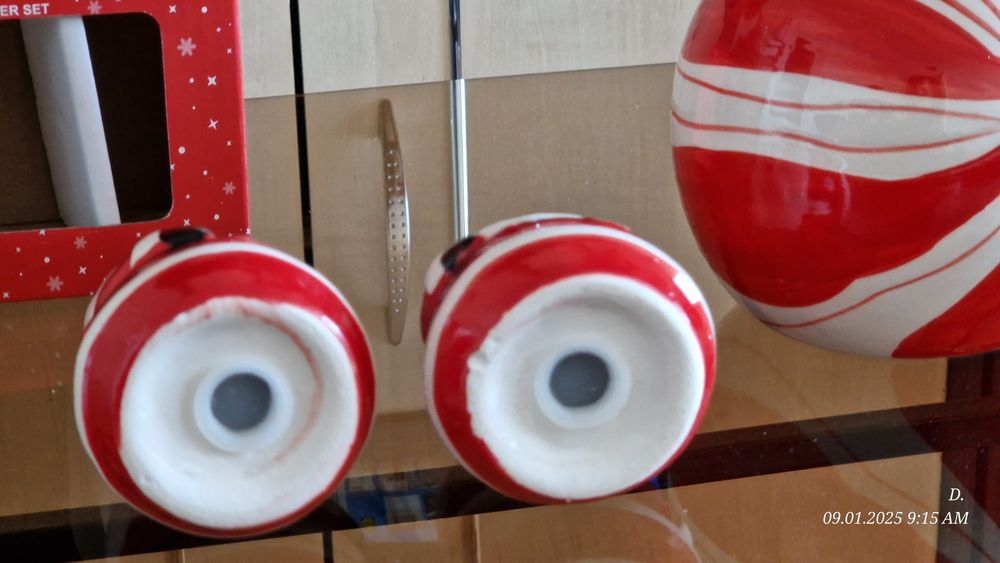 Cana și set sare și piper