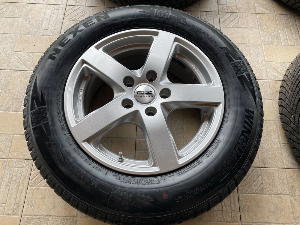 16" 5x114.3 OZ Racing - Nissan Renault Honda Toyota
