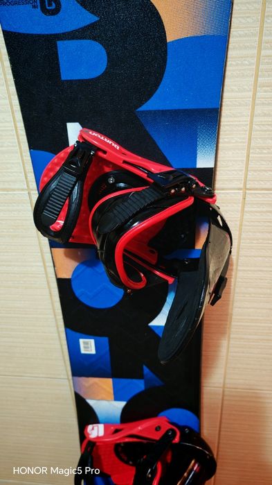 Placa snowboard 161 Burton Progression-legaturi -boots