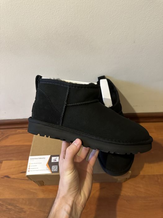 UGG Classic Ultra Mini Boot Black (Women’s)