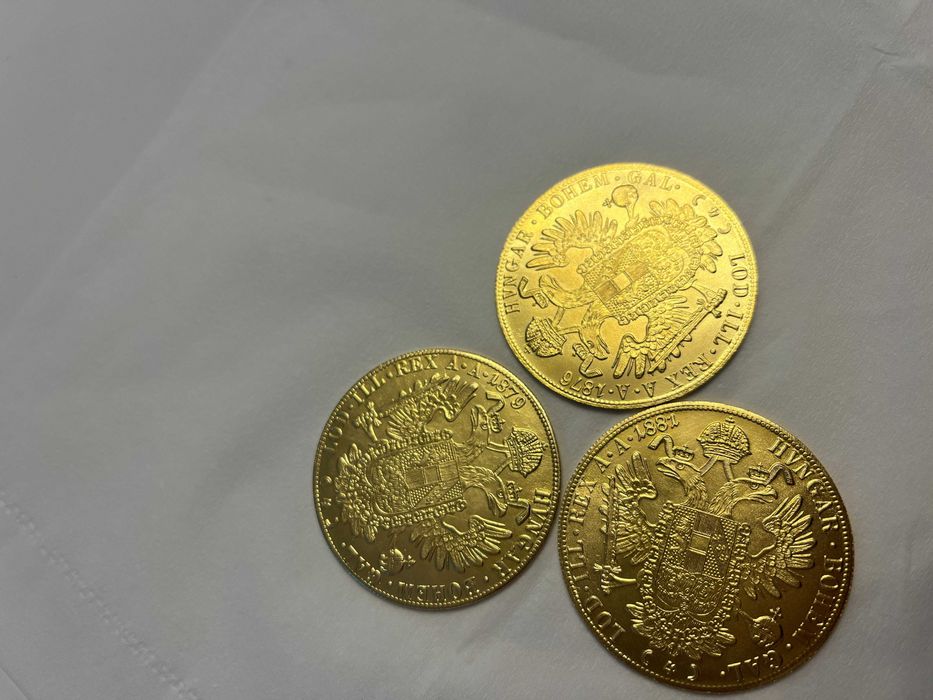Monede 4 Ducați Franz Iosef Austria identic cu originala cocoșei