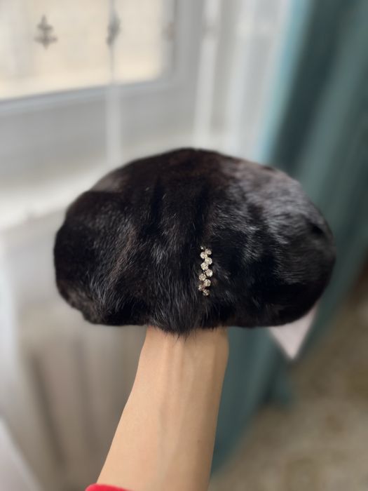 шапка из натуральной норки