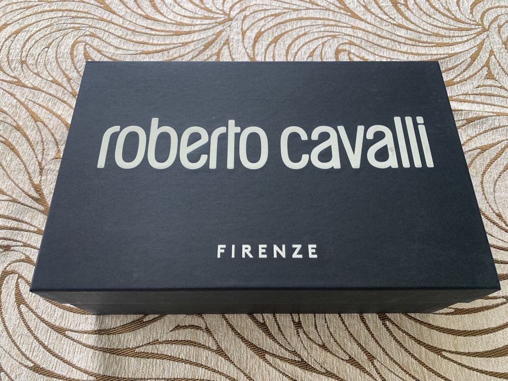 Sneakersi Roberto Cavalli piele naturala Made in Italy nr.42