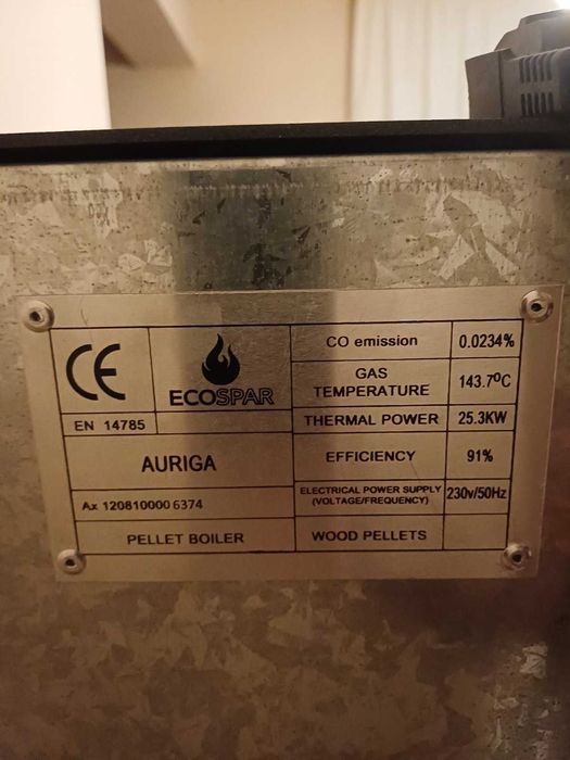 Ecospar Печка на пелети