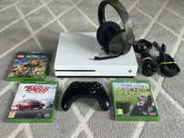 Consola Xbox One S 500GB + jocuri & accesorii