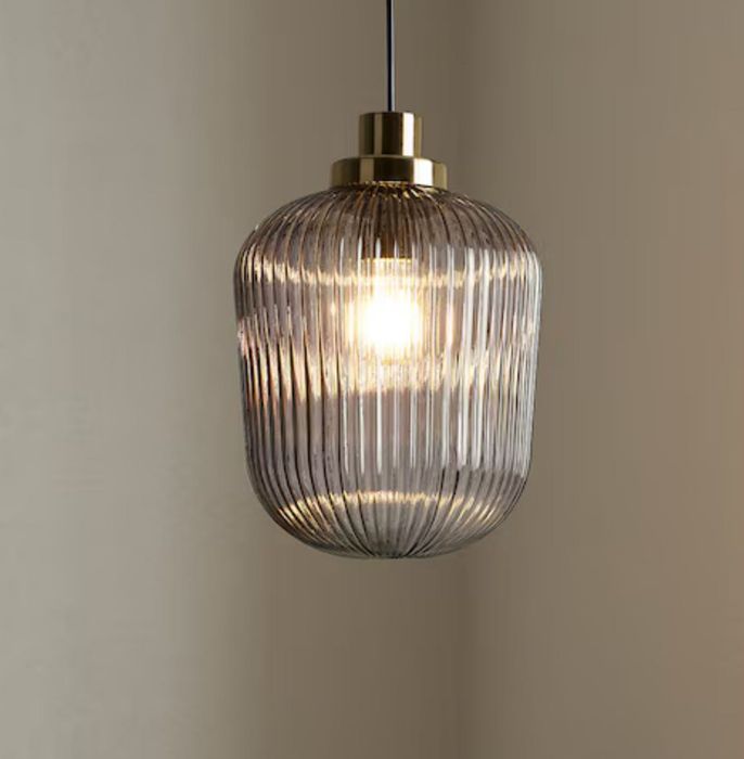 Ikea 2 lustre de tavan suspendate din sticla