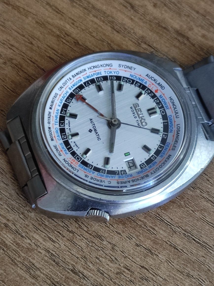 Seıko 6117-6400 World Tıme GMT Automatic