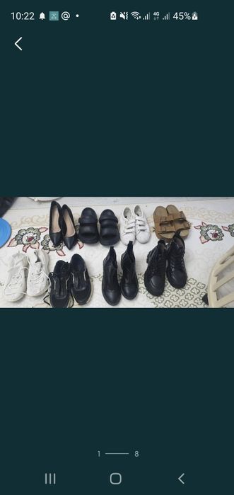 Пакет обуви 39 размера 10.000тг