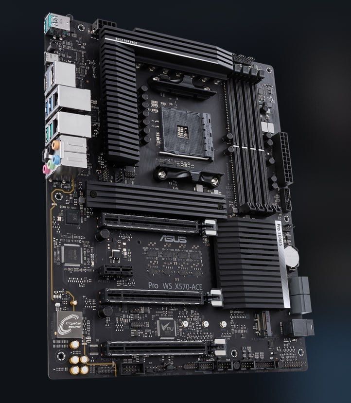 Материнская плата ASUS Pro WS X570-ACE