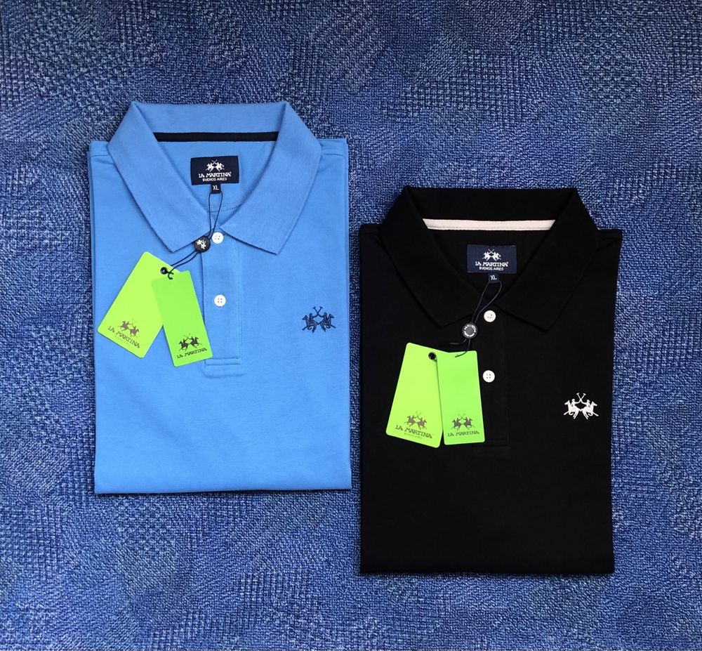 La Martina Polo Shirt ОРИГИНАЛНИ мъжки поло тениски - M и L