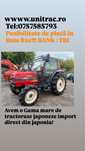 Tractoras tractor japonez Mitsubishi MT 367