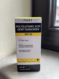 The Inkey Polyglimatic acid dewy sunscreen