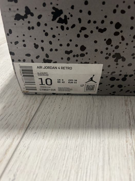 Jordan 4 Red Thunder