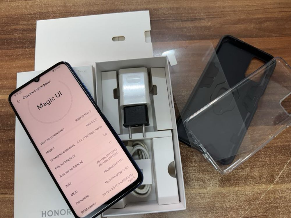 Honor X 30. MAX 5G 256gb 8Gb ram AN70