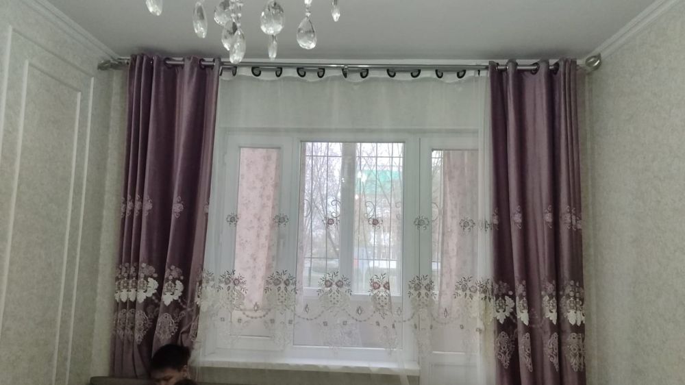 Продам шторы, люстры