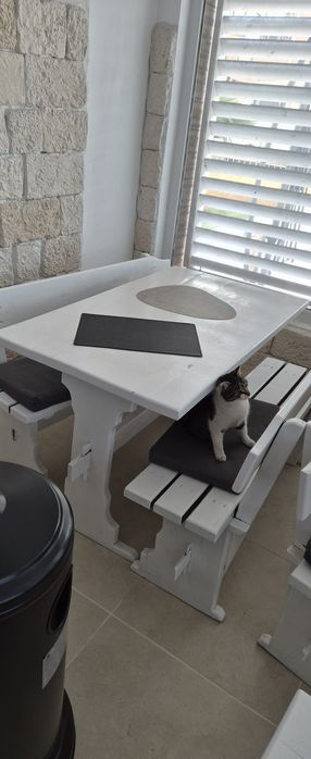 Маса с два стола баварска маса с пейки