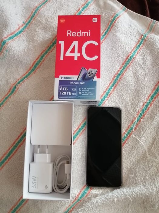 Продам Ксиоми Редми 14с память 8/128GB полный комплект