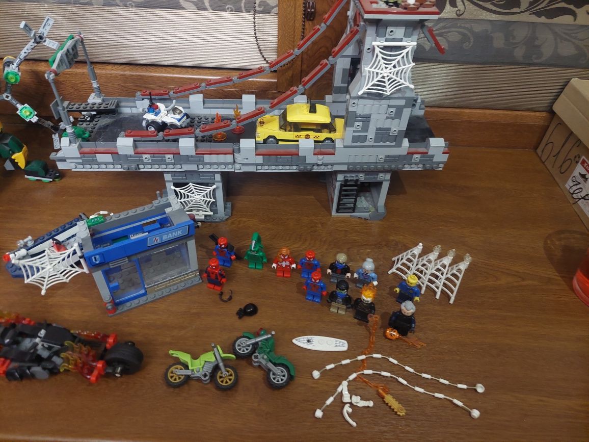 Лего человек паук полная коллекция