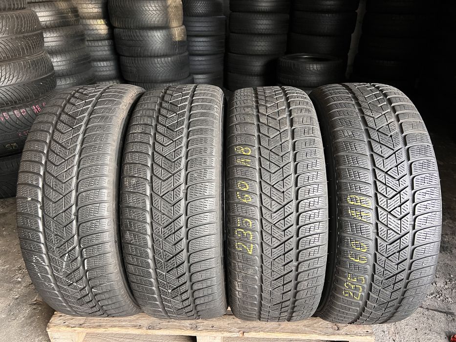 4 anvelope iarna 235/60/18 , Pirelli , DOT 2021 !