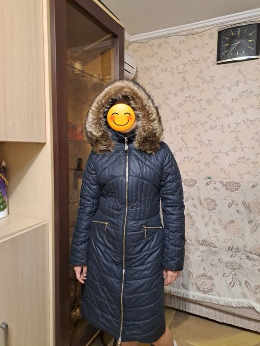 Зимний пуховик в отличном состоянии